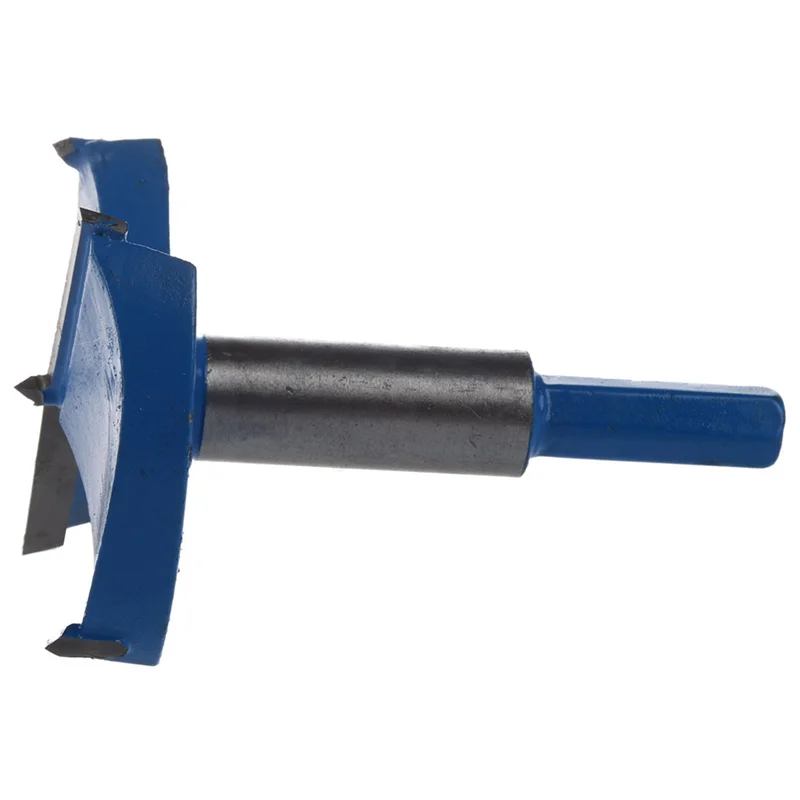A02F-2Pcs 70Mm Cutting Diameter Hinge Boring Drill Bit Blue Gray Qme