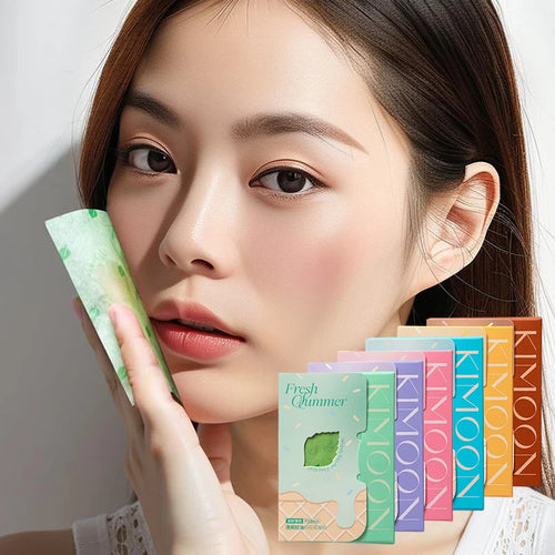 100 Sheets Portable Blotting Papers Oil-absorbing Facial Wipes Oil Qme