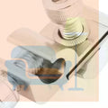 5/10pcs Solar Mounting System Grounding Clip Lug Bracket Clamps Photovoltaic Support Parts Solar Qme 5 pcs