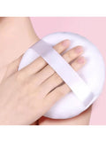 Large Loose Powder Puff Makeup Blender Soft Baby Talcum Puffs Tools Qme white