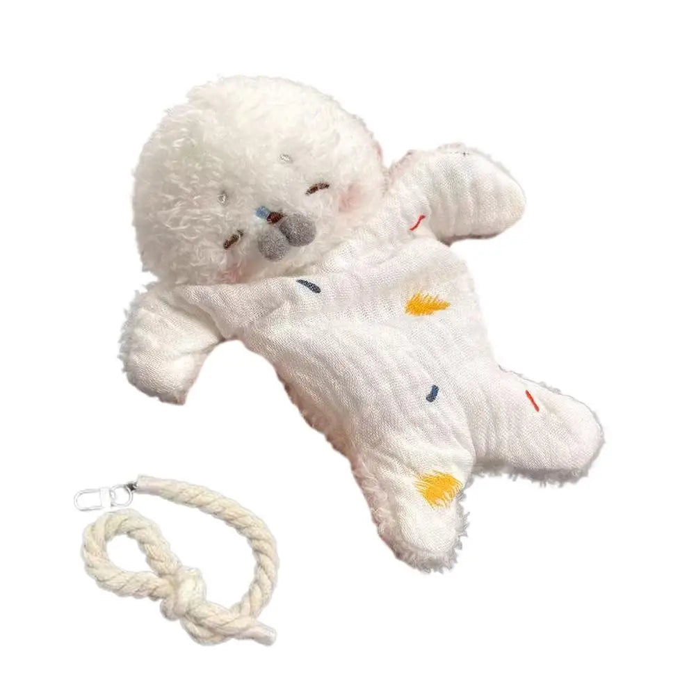 Cute Seal Plush Toy Soothing Bean Bag Great Holiday Couples Friends Qme B