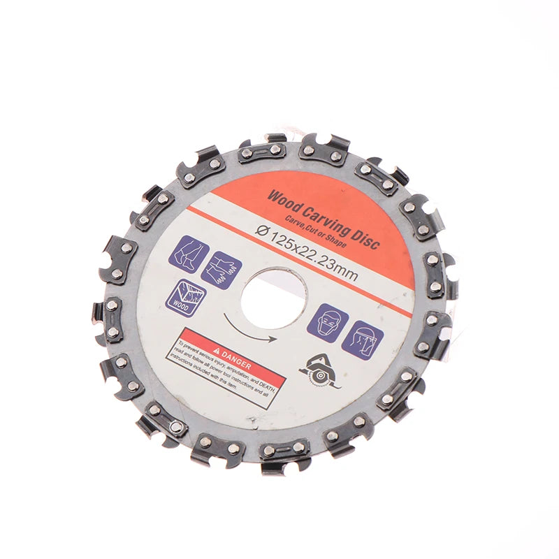 Grooving Machine Chains Disc Angle Grinder Wood Carving Cutting 125 Qme
