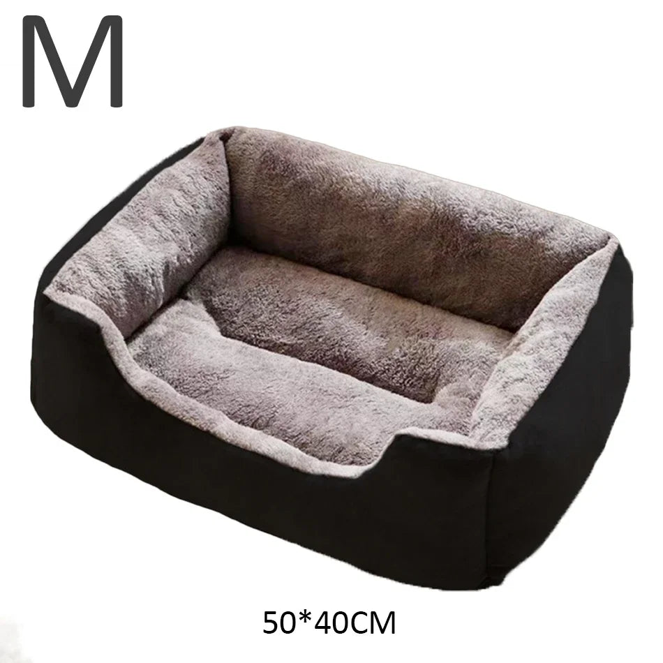 Bed for Cats Pet Products Cushions Kitten Goods Accessories Dog All Houses Supplies Things Accessory Habitats Basket House Beds Qme Black-M