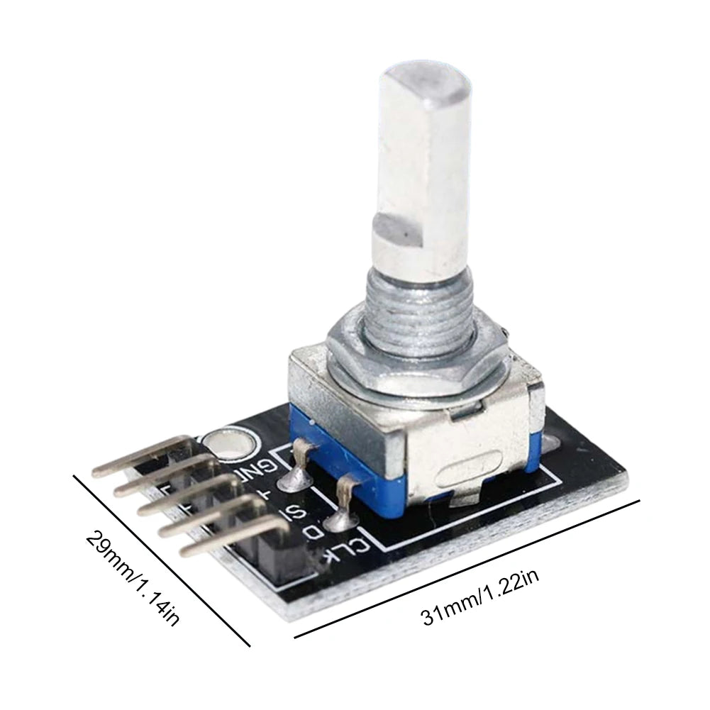 360 Degree Rotary Encoder Module HW-040 Brick Sensor Development Board with Push Button for Arduino 1-8PCS Qme
