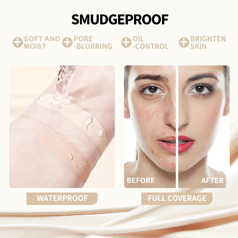 Multi-Use Concealer Cream,Waterproof, Moisturizing,Under Eye Corrector Cream, Full Coverage Blemishes, Acne Scars, Dark Circles Qme