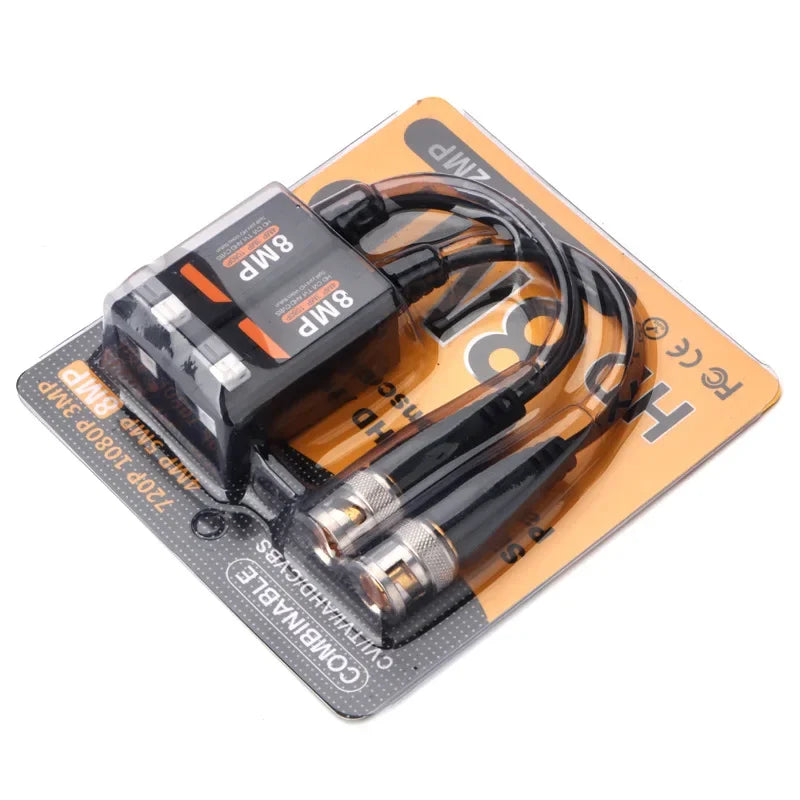 4pairs--5MP/8MP HD CCTV via Twisted Pairs Video Balun Qme