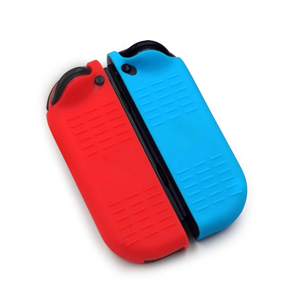 Switch JoyCon Case Silicone Protective Case Compatible Switch/Switch OLED JoyCon Controller Drop Protection Holder Case Qme