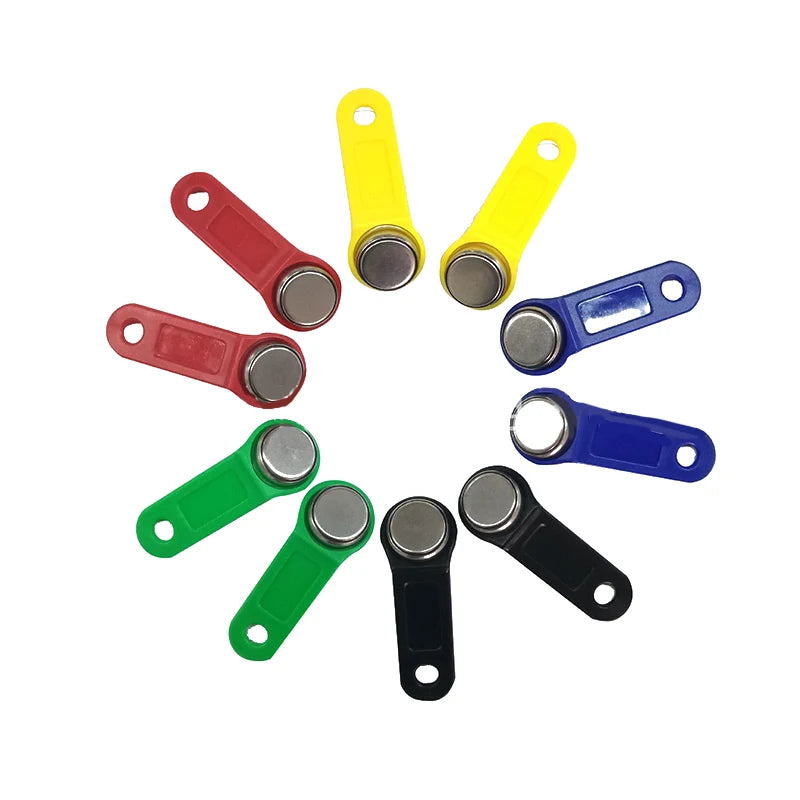 Readable RFID Touch Memory Key TM1990 DS1990 Ibutton Copy Card Dallas Qme 5pcs
