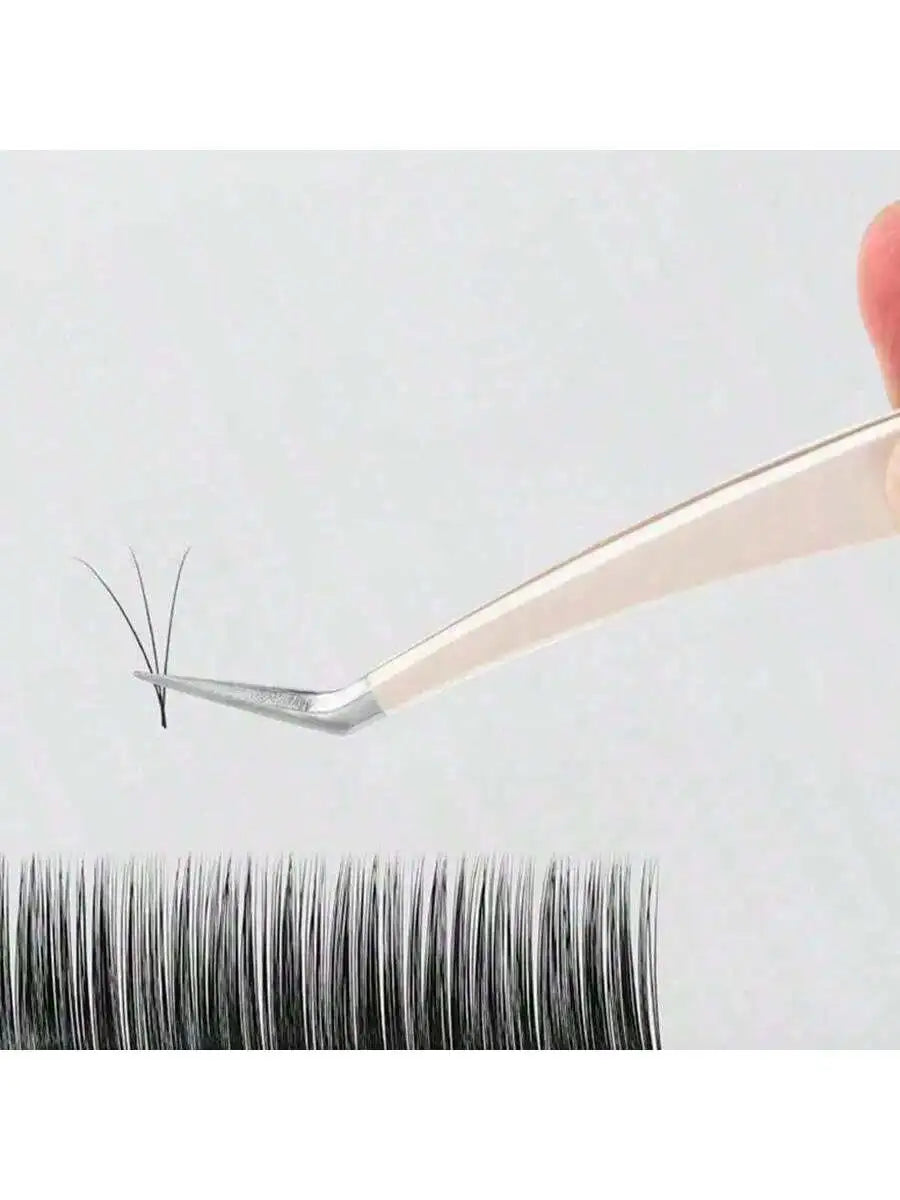 Stainless Steel High-precision Grafting False Eyelash Tweezers Qme