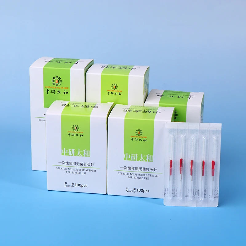 Disposable Stainless Steel Acupuncture Needles Sterile Individually Qme