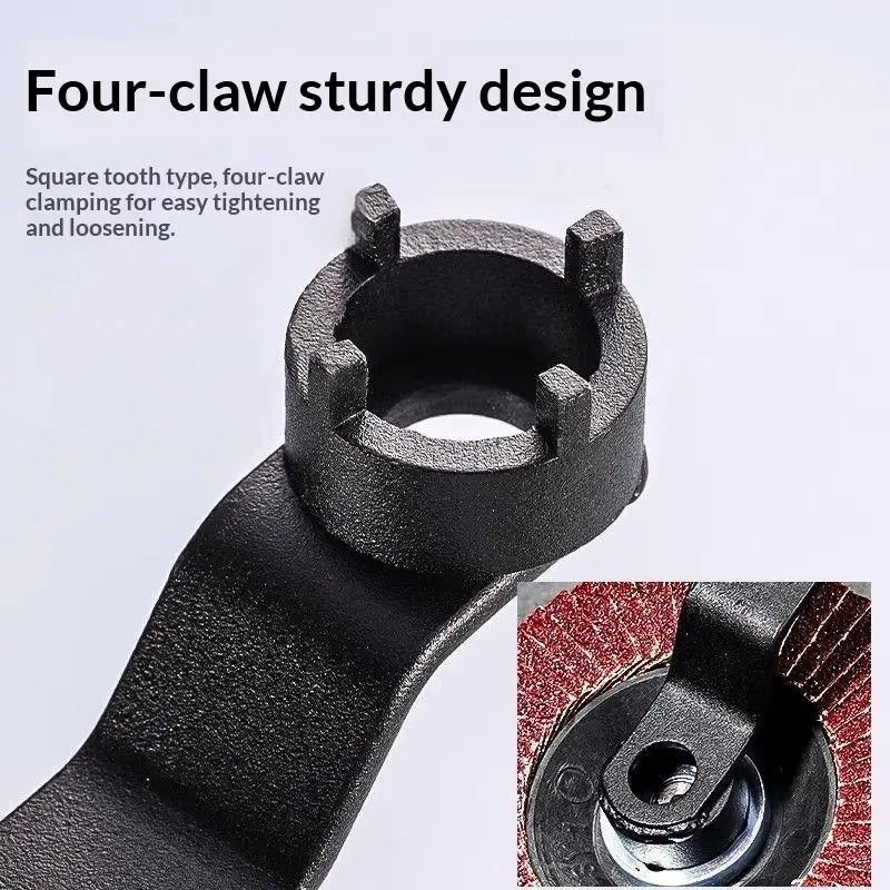 Multifunction Wrench Angle Grinder Four Claw Thickened Disassembly Qme