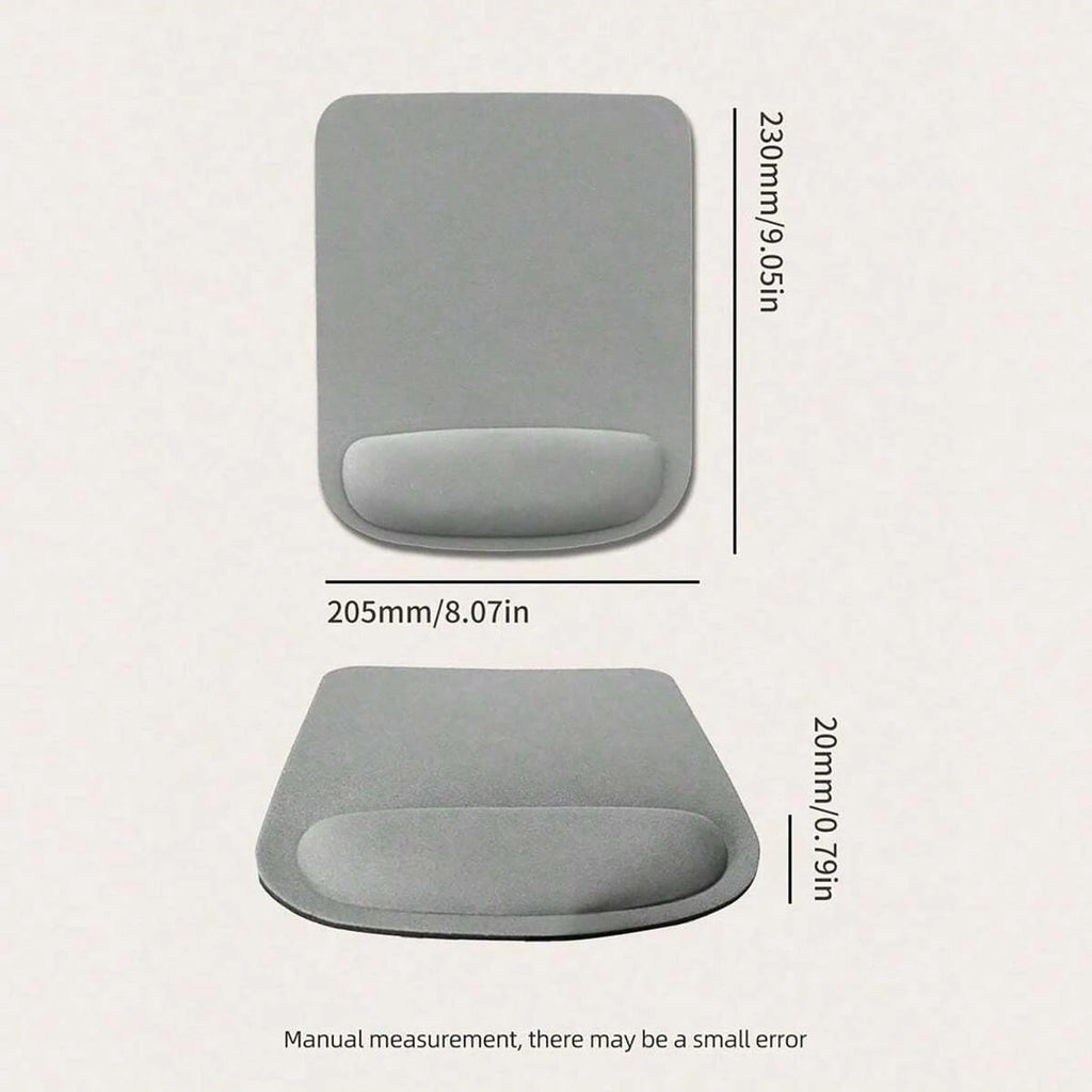 Square EVA Anti Slip Strap Wrist Rest Mouse Pad Soft Comfortable Qme