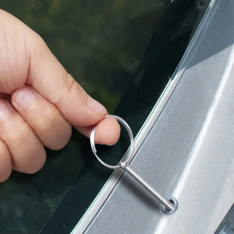 1pc Car Sunroof Drain Hole Dredge Stainless Steel Drain Pipe Clearing And Cleaning Tool Skylight Artifact Air Conditioner Qme