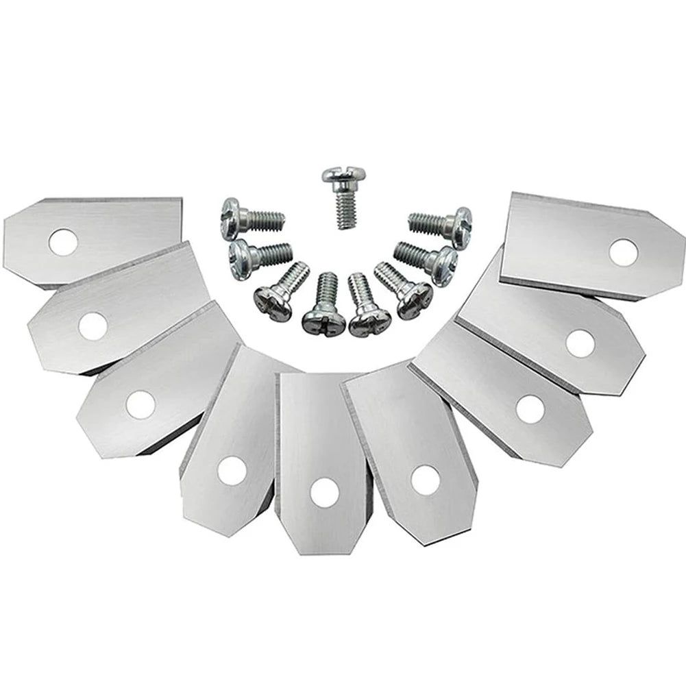 30PCS Stainless Steel Blade Grass Cutter Repair Accessories Replacement Parts 0.7 MM for Husqvarna Automower/Gardena Lawnmower Qme