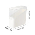 Cheese Keeper Case Airtight Food Storage Cheese Storage Box for Refrigerator Non-Slip Organizer Holder With Lid Kitchen supplies Qme single attribute