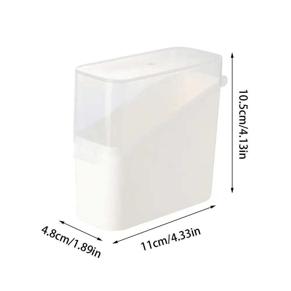 Cheese Keeper Case Airtight Food Storage Cheese Storage Box for Refrigerator Non-Slip Organizer Holder With Lid Kitchen supplies Qme single attribute