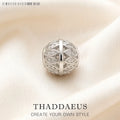 Bead Leaves 925 Sterling Silver Romantic Gift For Women Europe Feminine Karma Charms Jewelry Accessories Qme Default Title