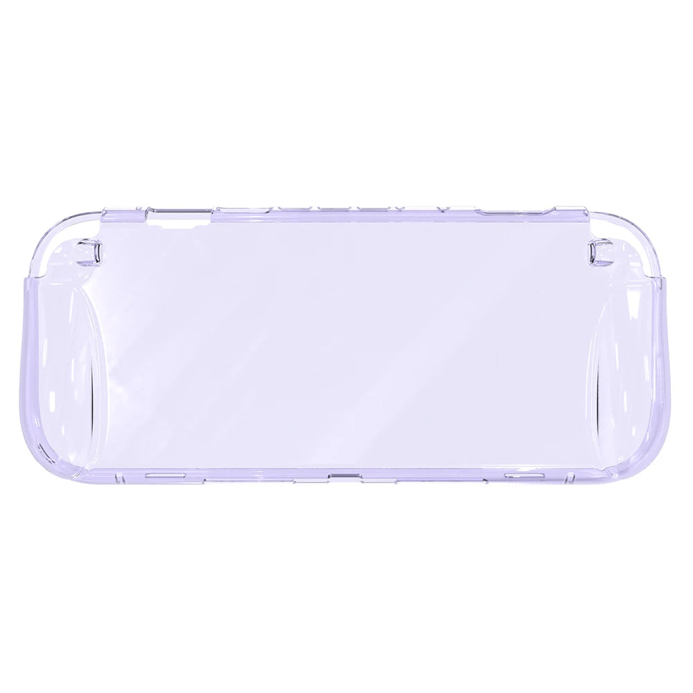 Clear TPU Case For Switch 2 2025 Protective Case Anti-fall Protective Shell Cover Shockproof Protector Cover Accessories Qme Transparent Purple