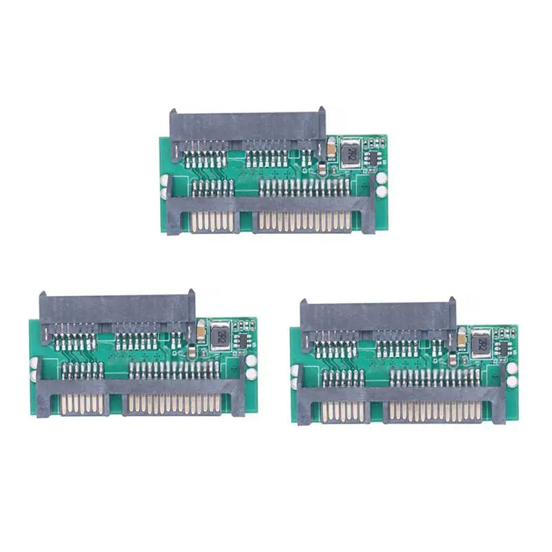 High-performance 1 8 Micro SATA 2 5 Adapter Card 3 3V Laptop SSD Qme 3PCS