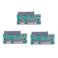 High-performance 1 8 Micro SATA 2 5 Adapter Card 3 3V Laptop SSD Qme 3PCS