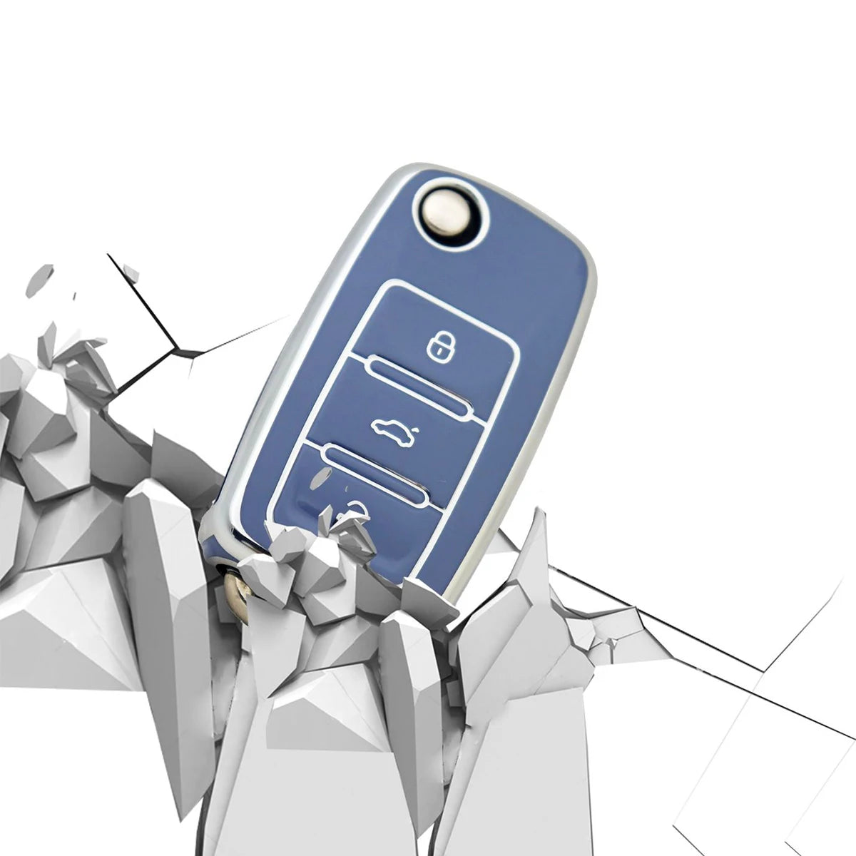 Suitable Volkswagen Keycase Durable Soft TPU Protection Ideal Qme