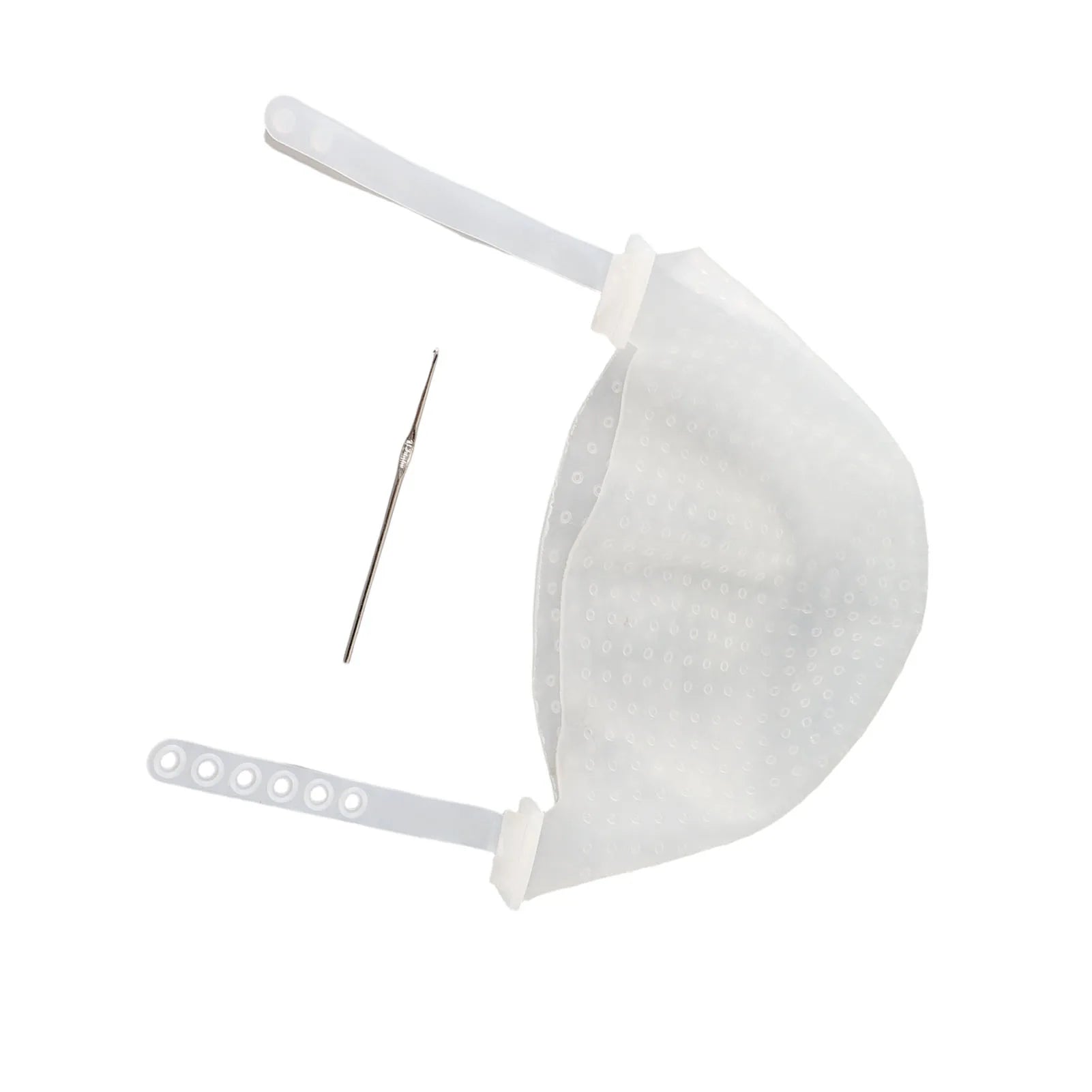 Hair Coloring Highlighting Hat Silicone Reusable DIY Hair Dyeing Hat Tool for Beauty Salon Hair Dyeing Hat Hairdressing Hat Tool Qme