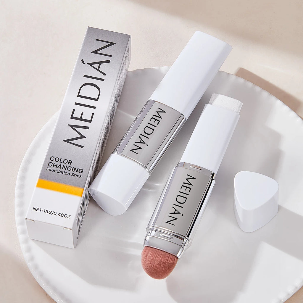 Changing Foundation Make-up Stick Moisturize Without Drying Brighten Qme