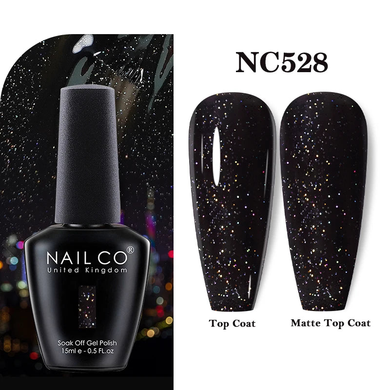 NAILCO Rubber Base Gel Polish Milky Pink Jelly White Beige 6Colors