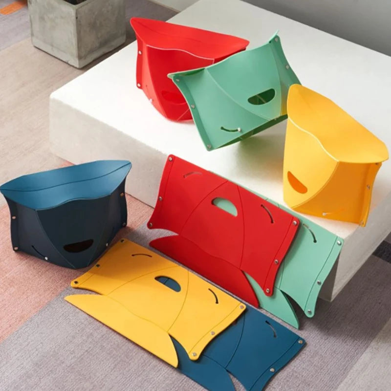Portable Folding Paper Stool Multifunctional Storage Bag Carrying Qme