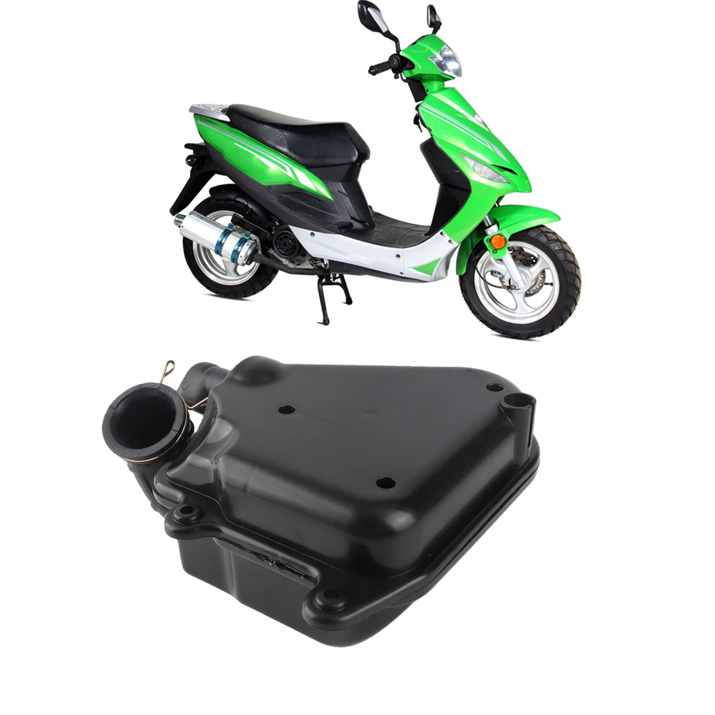 Air Filter Assembly Air Filter Cleaner Assembly Accessory Replacement for 2-Stroke 50cc 50QT-5 JOG50 Scooter Air Filter Qme
