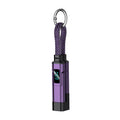 Fast Charging 4-in-1 Keychain Data Cable Smart Digital Display Qme one size Purple