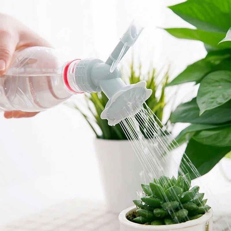 1 Plastic Garden Sprinkler Nozzle Shower Head Watering Can Bottle Qme