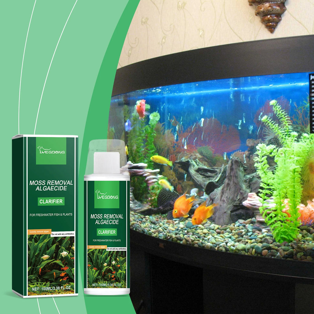 Moss Removal Algaecide Quickly Improve Water Effectively Inhibit Algae Growth Keep Water Clean Algae Removal Clarification Agent Qme