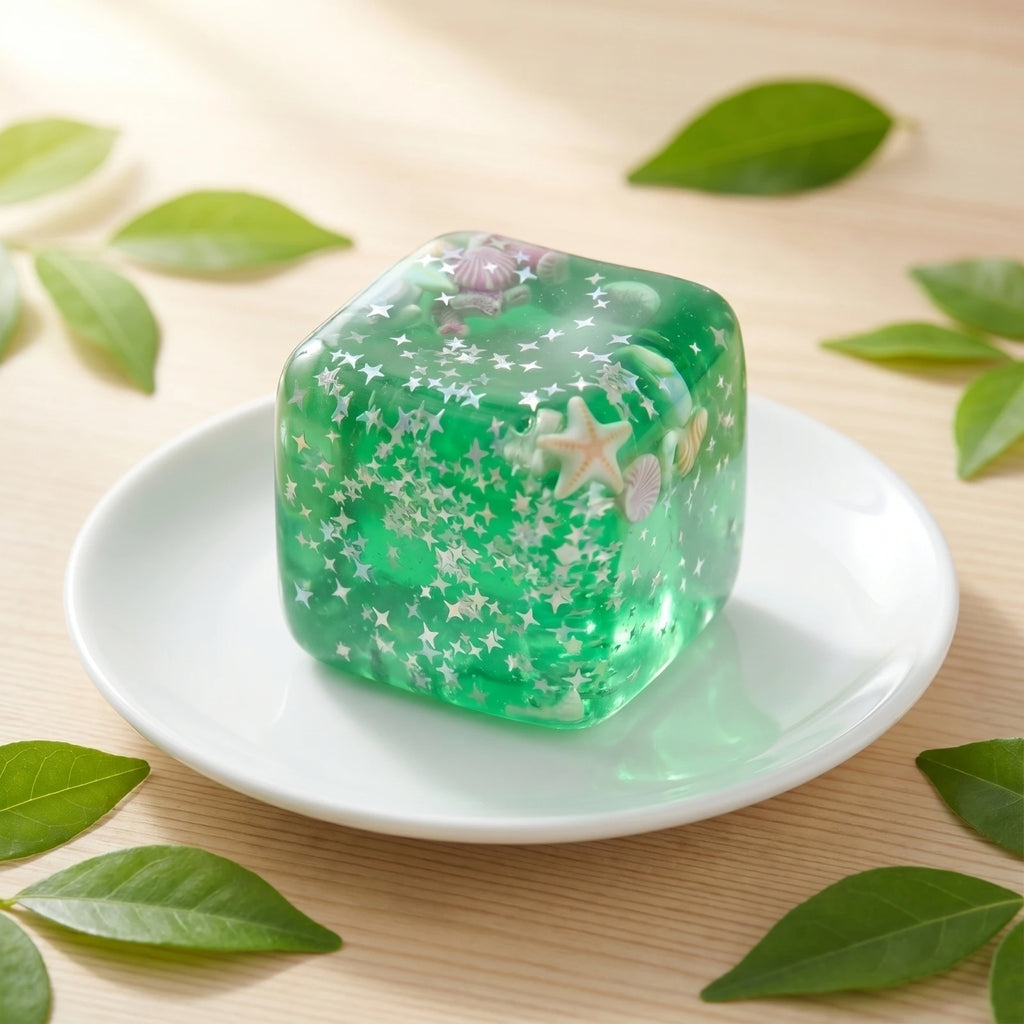 Maltose Ocean Cubes Stress Relief Squeezing Toy for Children and Adults Fun Casaul Working Studying Fidget Party DIY Decor Qme