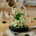 Micro Flower Bouquet Bonsai Building Block Artificial Plastic Plant Dust Cover Micro Model Home Decoration Toy Kid Birthday Gift Qme 235pcs