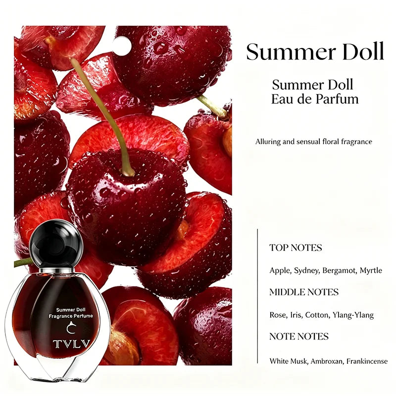 Sweet Cherry Floral Woody Scent Fragrance Fresh Natural Eau De Qme