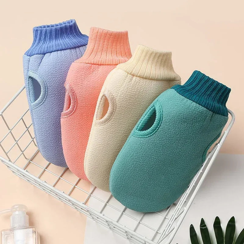 Bath Peeling SPA Exfoliating Shower Brush Body Cleaning Scrub Mitt Qme