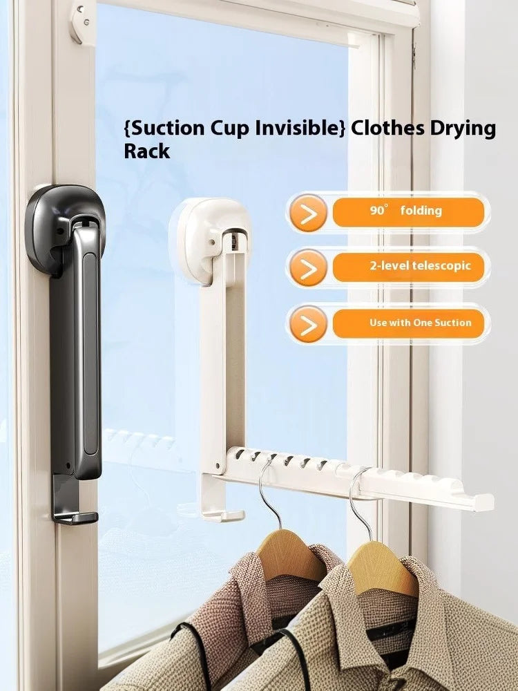 Foldable Retractable Portable Clothes Drying Folding Racks Qme