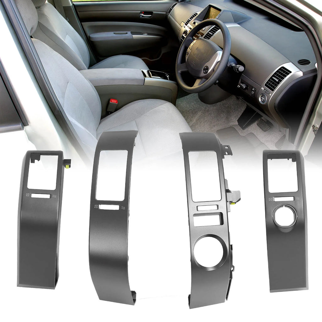 AC Dash Air Vent Cover Trim Scratch Resistant Dash Air Vent Trim Plate Panel Long Lasting 55062-47010 for 2004 To 2009 Qme