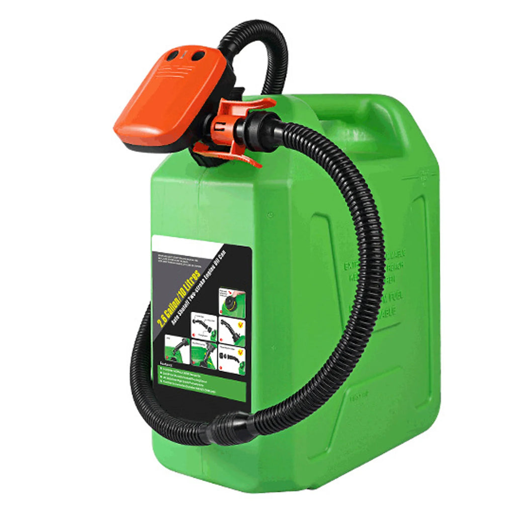 Fuel Transfer Pump Electric Oil Extraction Pump High Speed Siphon Battery Operated Canister Pump with 3 Size Adapters Qme