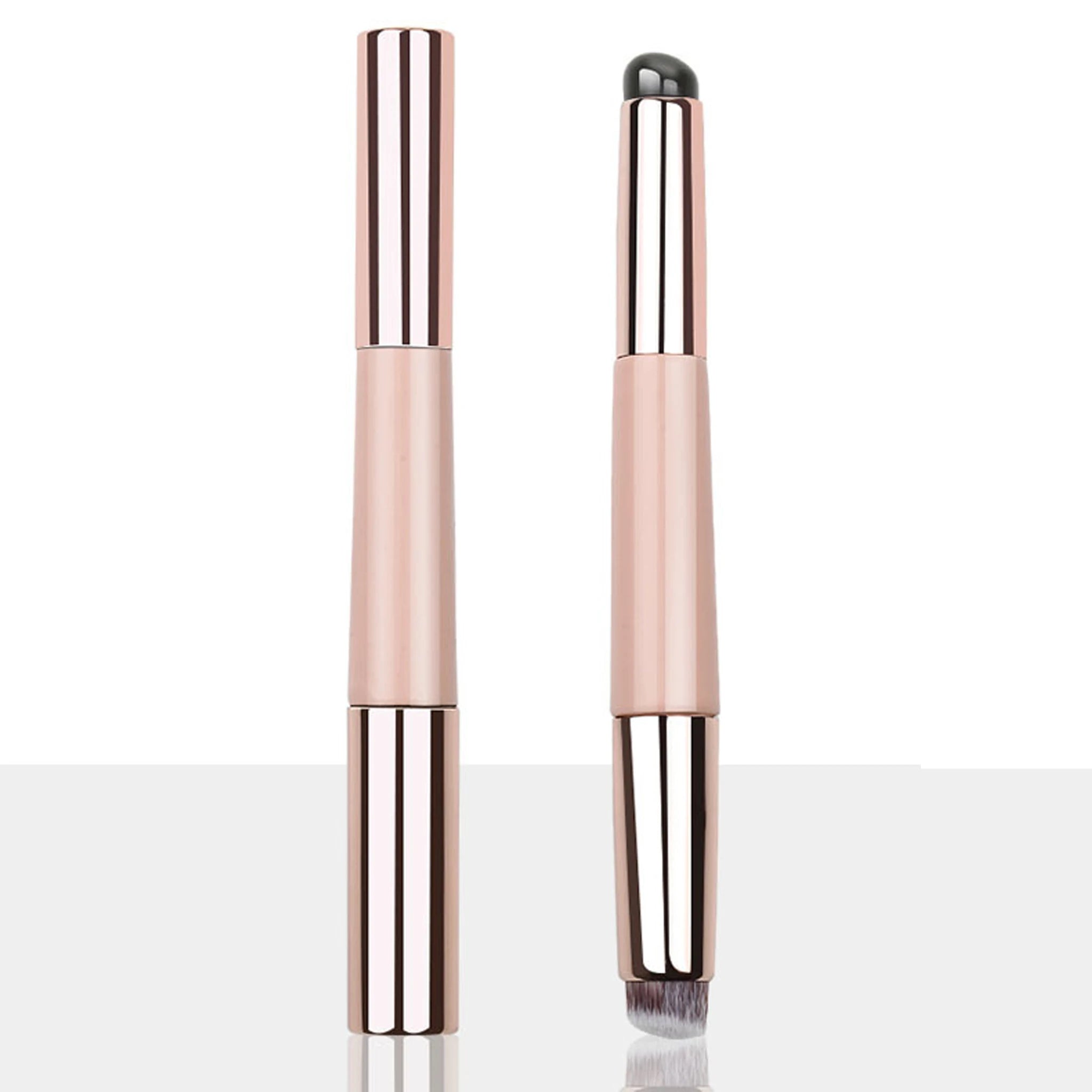 Double-headed Silicone Lip Brush 2-in-1 Multi-functional Concealer Qme skin tone