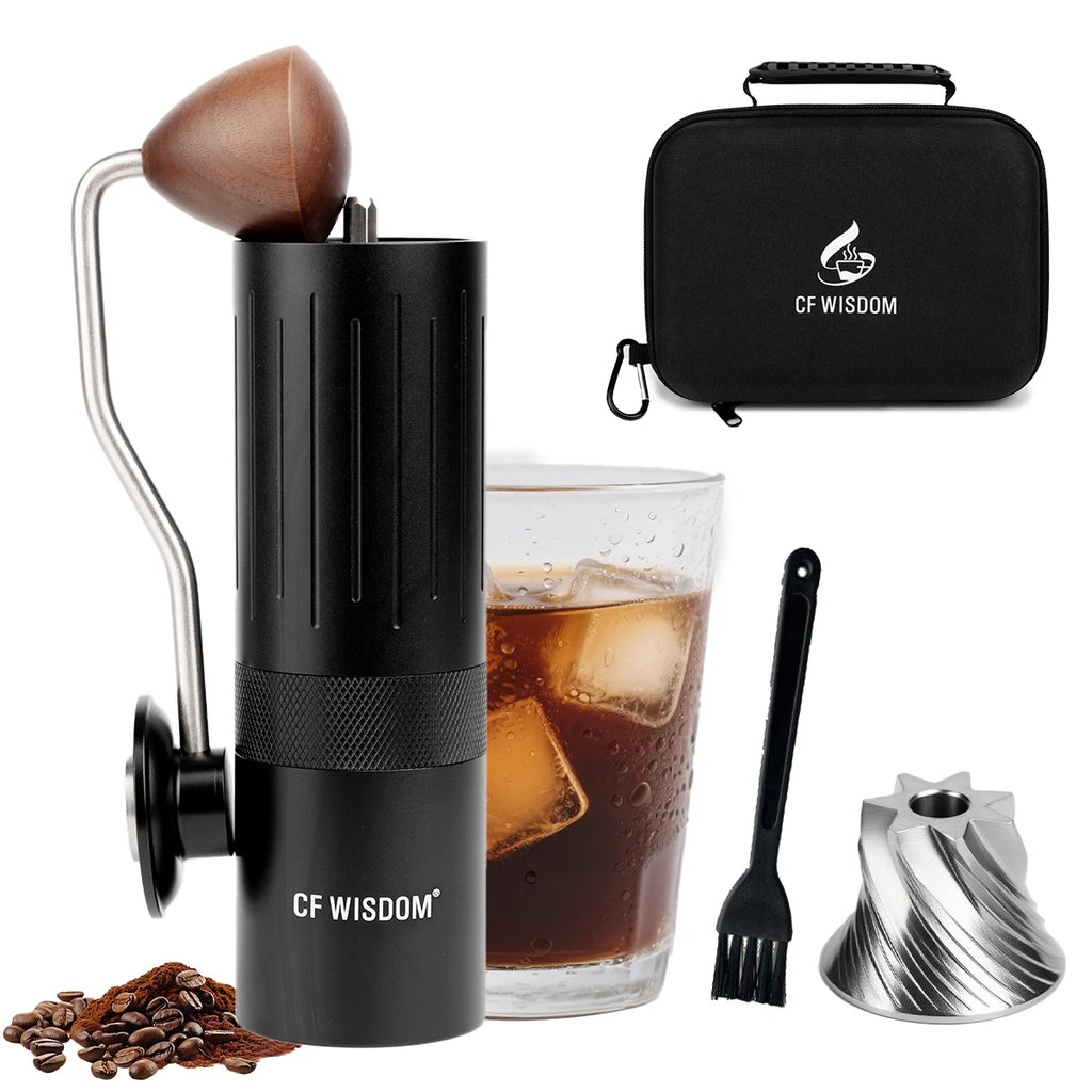 Coffee Grinder Premium Bean Manual Outer Box Thanksgiving Christmas Qme ZM-S12-STD