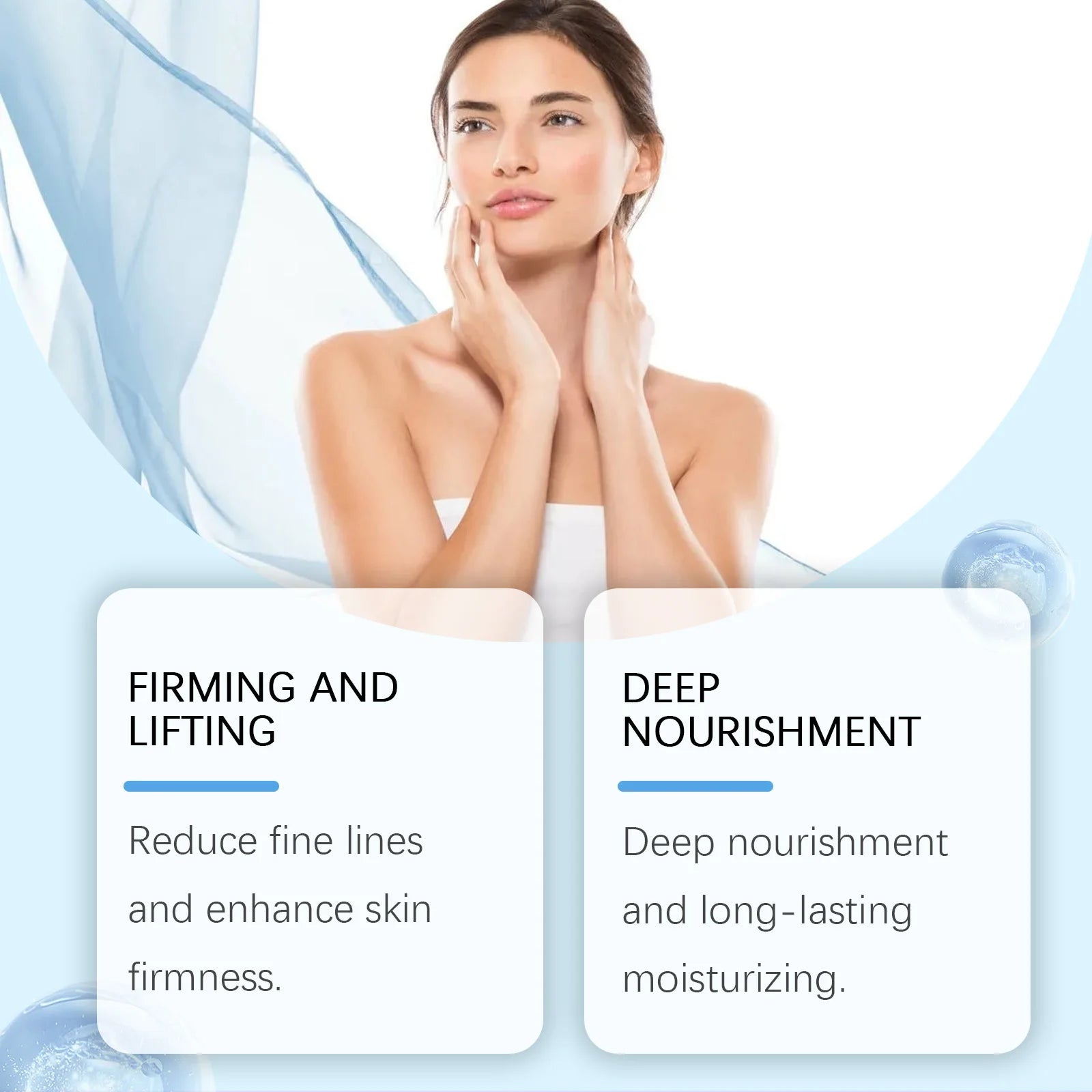 Body Firming Cream Tightening Improve Sagging Skin Lotion Increase Elasticity Nourishing Moisturizing Lifting Brighten Skin Care Qme