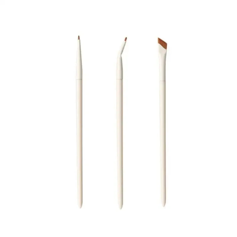 Makeup Brushes Set Upgrade Blade Eyeliner Brush Fine Oblique Head Eyebrow Brush Under The Eyes Place Precise Detail Brush Qme 3pcs