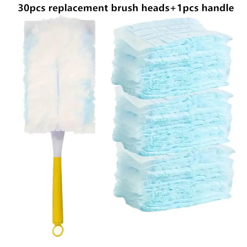 Single-Sided 360 ° Electrostatic Dust Duster Is Used For Large-Scale Cleaning Of Dust, Spider Webs, And Disposable Dust Collecto Qme A3