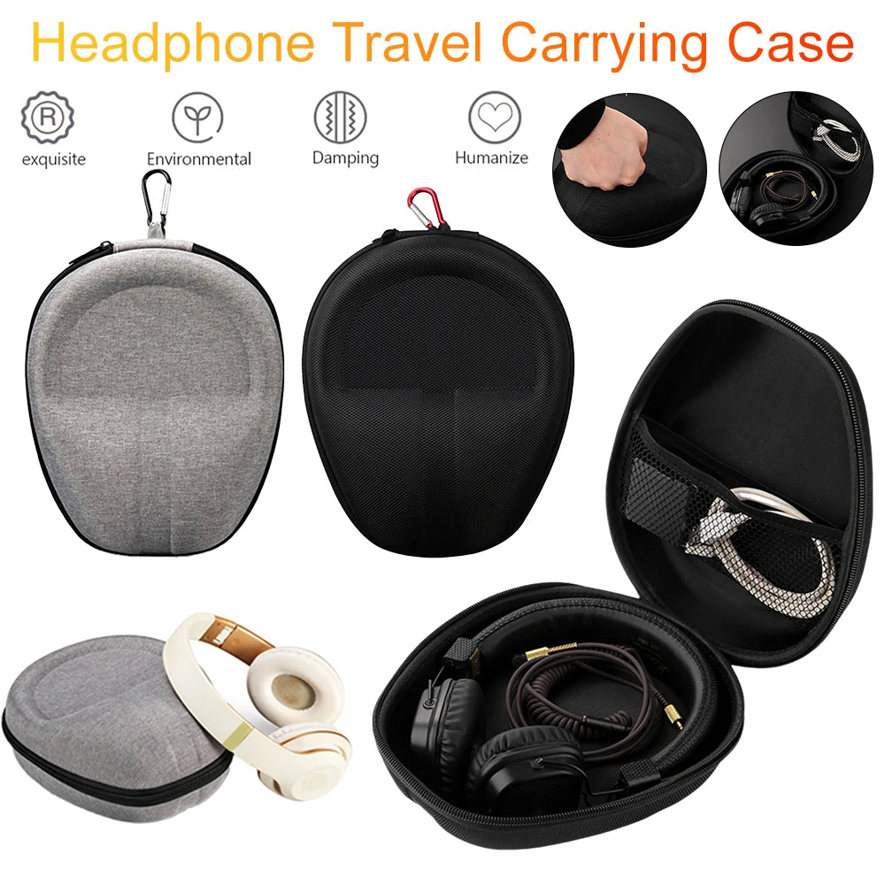 For Sony WH-CH720N WH-CH520 Wireless Headphones Case Hard EVA Case Bluetooth Headphone Carrying Bag Pouch Storage Bag Cover Qme