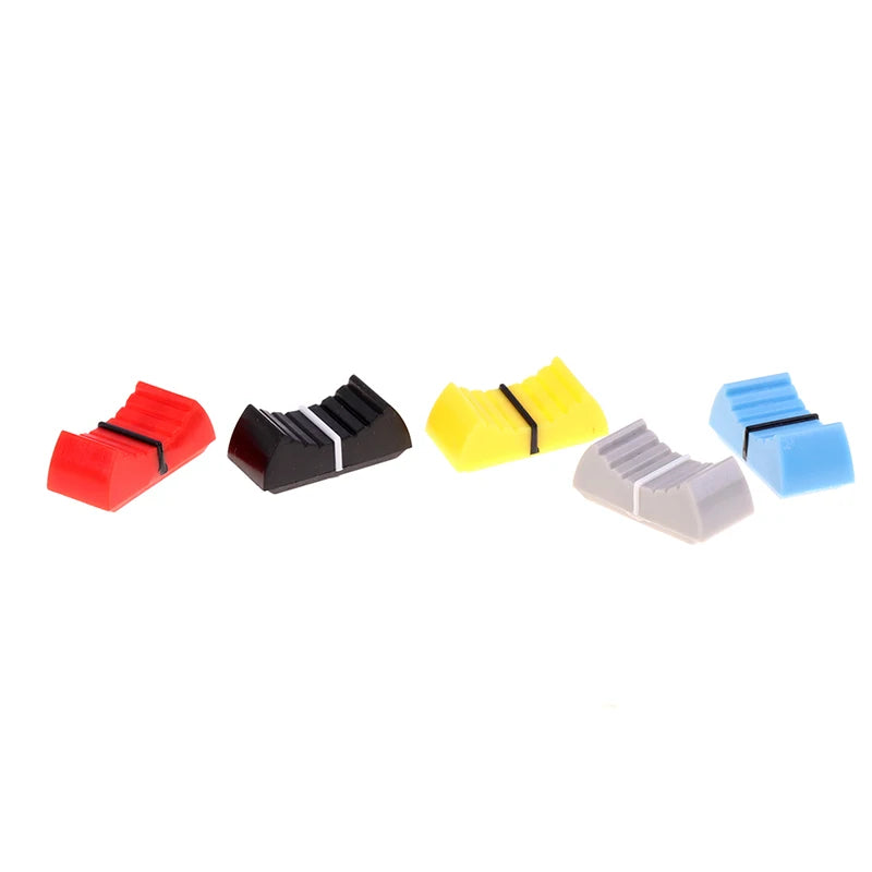 Fader Knob Cap Touch Sensitive Slider Ribbed Mixer Desk Switch Qme