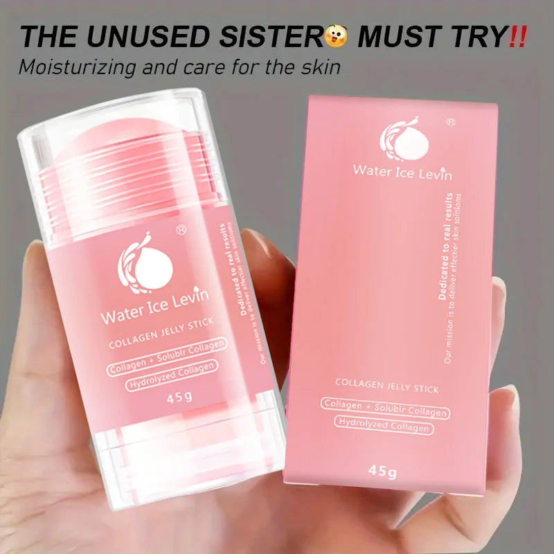 Face and neck cream sticks repair and tighten the skin, make the skin appear skin, smooth wrinkles and fine lines of facial skin Qme