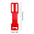 NEW 1PC Magnetic Spray Can Holder Bottle Organizer Wall Mount Spray Paint Rack For Garage Tool Case Workplace Workshop Basement Qme Red