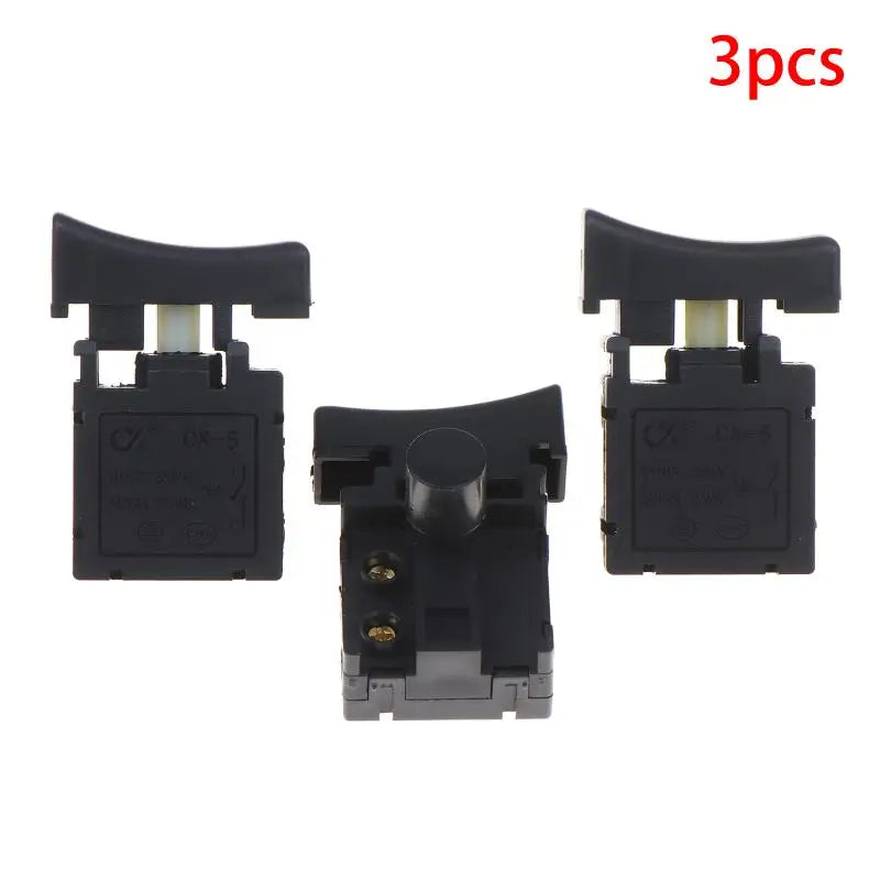 1 2 Replacement Chainsaw Switch Trigger 08083 Electric Woodworking Qme 3Pcs